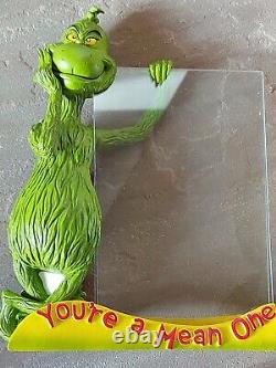 Extremely Rare Vintage Universal Studios The Grinch Dr. Seuss 3D Photo Frame New