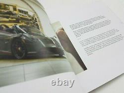 Extremely Rare Vip Customer Owner Pagani Automobili Eventi Brochure Book