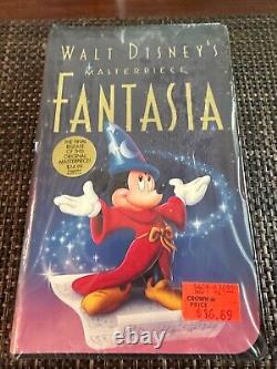 Extremely Rare factory sealed new! Fantasia Masterpiece VHS #1132