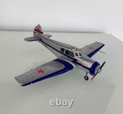 Extremely rare 136 scale heavy metal model of YakovlevYak-18T HA-HUA