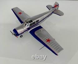 Extremely rare 136 scale heavy metal model of YakovlevYak-18T HA-HUA