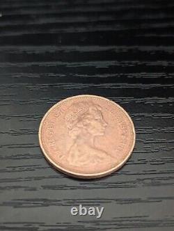 Extremely rare 1971 NEW PENCE 2p collectable coin (circulated)