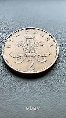 Extremely rare 1975 2p New Pence Coin