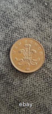 Extremely rare 2p New Pence ELIZABETH II D. G. REG. F. D. 1979