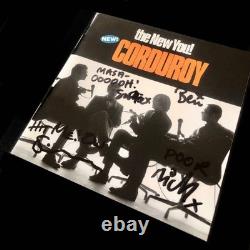 Extremely rare! 4 members autographed Discontinued CD'CORDUROY / THE NEW YOU