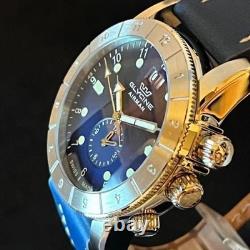 Extremely rare Glycine Blue men's brand new watch