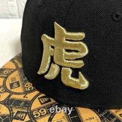 Extremely rare! New Era Hanshin Tigers Kanji Logo Tiger Cap