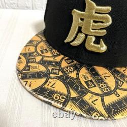 Extremely rare! New Era Hanshin Tigers Kanji Logo Tiger Cap