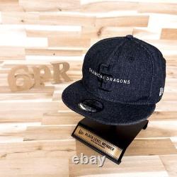 Extremely rare New Era x Chunichi Dragons limited collaboration black denim ca