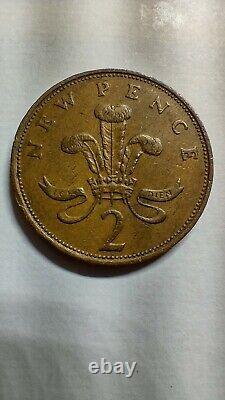 Extremely rare New Pence 2p 1977