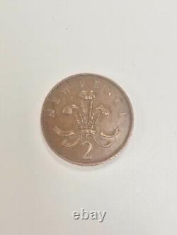 Extremely rare'New Pence' 2p coin Good condition