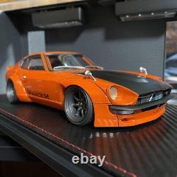 Extremely rare! New goods ignition model 1/18 PANDEM S30 Z orange