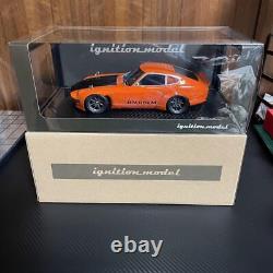 Extremely rare! New goods ignition model 1/18 PANDEM S30 Z orange