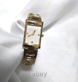 Extremely rare Yves Saint Laurent bangle watch with new battery replacement