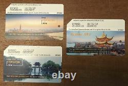 Extremely rare full set Hangzhou NYC Subway MetroCard in mint NEW condition