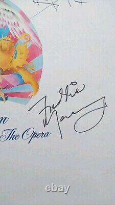 Extremely rare queen signed record