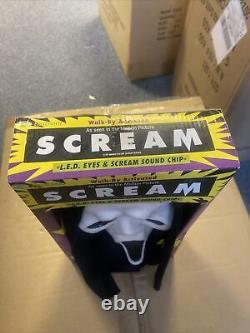 Fun World Scream L. E. D Wall & Door Plaque EXTREMELY RARE