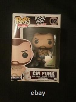 Funko Pop! CM Punk #02 WWE (Extremely Rare)