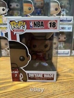 Funko Pop! Dwyane Wade #18. Extremely Rare. Vaulted
