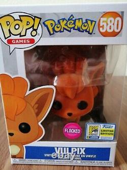 Funko Pop! Pokemon Vulpix flocked #581 Pop! Vinyl Figure NEW Extremely Rare