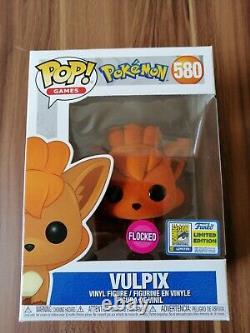 Funko Pop! Pokemon Vulpix flocked #581 Pop! Vinyl Figure NEW Extremely Rare