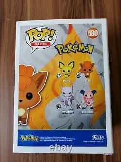 Funko Pop! Pokemon Vulpix flocked #581 Pop! Vinyl Figure NEW Extremely Rare