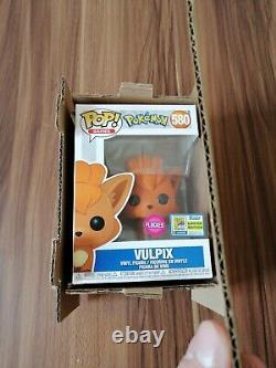 Funko Pop! Pokemon Vulpix flocked #581 Pop! Vinyl Figure NEW Extremely Rare