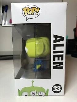 Funko Pop Toy Story Alien #33 Extremely rare In box Slight damage