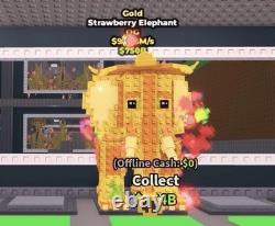 GOLDEN Strawberry Elephant SAB $937.5M/S EXTREMELY RARE OG QUICK DELIVER