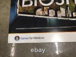 Gaming Video Game Extremely rare First Promo Poster Xbox 360 New BioShock