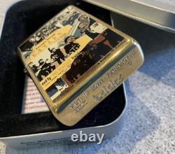Genuine Brand New 1998 ZIPPO Lighter Extremely Rare BEATLES ANTHOLOGY Brass Case