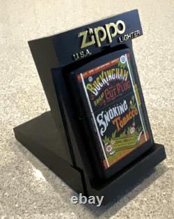 Genuine Brand New 1999 ZIPPO Lighter Extremely Rare Bright Cut Plug BUCKINGHAM
