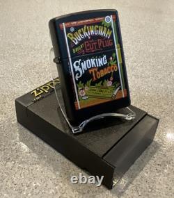 Genuine Brand New 1999 ZIPPO Lighter Extremely Rare Bright Cut Plug BUCKINGHAM