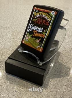 Genuine Brand New 1999 ZIPPO Lighter Extremely Rare Bright Cut Plug BUCKINGHAM