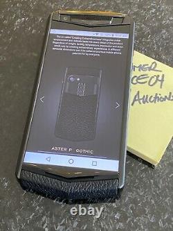 Genuine Vertu Aster P 2020 Brand NEW Ultra RARE Gothic Calf Extremely Limited