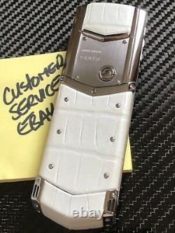 Genuine Vertu Signature S MOTHER OF PEARL limited edition Extremely Rare 150 WW