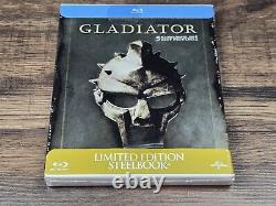 Gladiator Blu Ray Steelbook Brand new Italian Import Extremely Rare