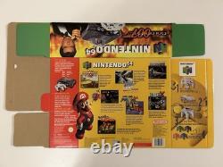 Goldeneye Nintendo 64 Console Box. Extremely Rare Genuine Brand New Retail Box