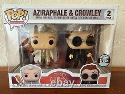 Good Omens Funko 2-Pack Crowley & Aziraphal- Extremely Rare