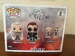 Good Omens Funko 2-Pack Crowley & Aziraphal- Extremely Rare