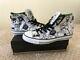 Gorillaz Converse Shoes White/black High Top Size 10 Extremely Rare