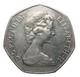 Great Britain 1978 50p New Pence Coin Thick Old Style Crusted Extremely Rare