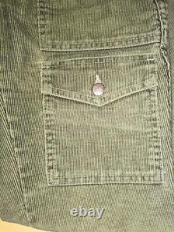 HTF! Extremely RARE! New Joie Cargo Cord Pant Green ASO Bella Swan Twilight 24