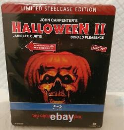 Halloween 2, extreme rare Steelcase with Light- and Soundeffects, 100% uncut