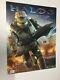 Halo 3 Extremely Rare Embossed Promo Poster Xbox New Mint Condition Master Chief