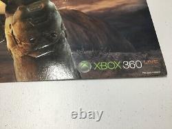 Halo 3 Extremely rare Embossed Promo Poster Xbox New Mint Condition Master Chief