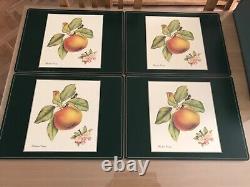 Harrods Pimpernell'Blenheim Orange' Table Mats & Coasters Extremely Rare