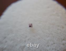 Hodgkinsonite emerald cut Franklin Mine New Jersey 1.5mm 0.03 ct extremely rare