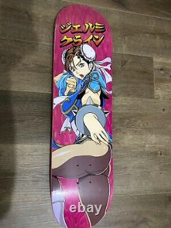 Hook-Ups Skateboard jk industries Chun Li Deck anime jeremy klein EXTREMELY RARE