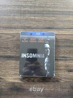 INSOMNIA Italian Blu ray Steelbook Extremely Rare